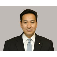 山際氏、教団トップと面会