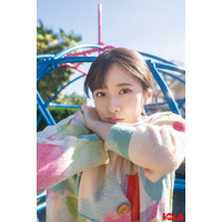 乃木坂46菅原咲月、至近距離グラビアで無邪気な表情【独占カットあり】