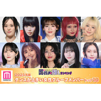 ＜4月29日は国際ダンスデー＞2025年版 読者が選ぶ「ダンスがうまい女性グループメンバー」トップ10発表【モデルプレス国民的推しランキング】