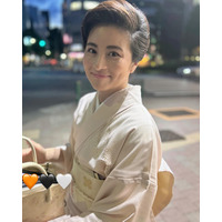 前田愛、長男・中村勘太郎&次男・中村長三郎の成長ぶりが話題 長三郎は料理手伝う姿も