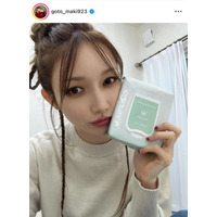「可愛いし美人」後藤真希、三つ編みヘアのキュートなアップSHOTに反響「肌が白くてキレイ」