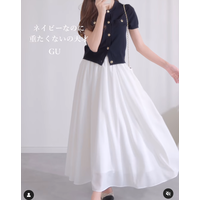 え⁉1,990円⁉きちんと見えする【GU】メタルボタンカーデで初夏の準備を【40代の毎日コーデ】