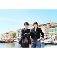 「8番出口」二宮和也&小松菜奈、カンヌ到着 景色堪能&記念撮影も「なかなか来られない場所」