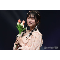 「今日好き」寺島季咲、三つ編みアレンジがオシャレ ガーリー全開で魅了【GAKUSEI RUNWAY 2025 SUMMER】