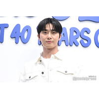 パク・ソジュンが来日 ホワイトデニムで登場「久しぶりに日本の皆さんにお会いできるということで明るく」【GUESS JEANS】