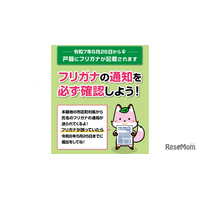 ハガキが届いたら要確認!戸籍フリガナの変更は1年以内に