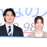 水上恒司＆生見愛瑠、お互いのスーツ姿を絶賛「芸能人ってすごい」「映画とかドラマから出てきたような爽やかさ」