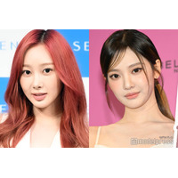 aespaジゼル＆ニンニン、キャミ姿2ショットに反響「可愛い」「ずっと見てられる」