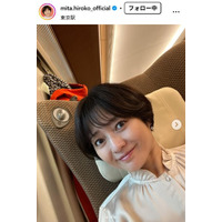 三田寛子、34年前の婚約発表会見の写真公開 着物は長男・中村橋之助と結婚した能條愛未に継承「嬉しいなぁ」