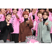 上白石萌歌＆なにわ男子・高橋恭平＆FANTASTICS中島颯太、日曜の渋谷にゲリラ降臨 不在のINI木村柾哉はパネルで登場「パンプアップしてくる」【ロマンティック・キラー】