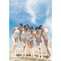 解散発表の＃ババババンビ「週プレ」登場 白水着姿でスラリ美脚輝く