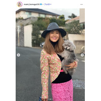 熊谷真実、大胆肩出しドレスで大人の魅力開放「妖艶」「圧倒的なオーラ」と反響