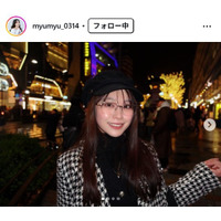 水ダウ「名探偵津田」で話題・森山未唯、シースルードレスで美肌透ける「大人っぽい」「雰囲気違う」と反響