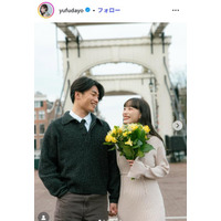 サッカー日本代表・上田綺世選手の妻・由布菜月、第1子妊娠発表 日本での出産を予定「生活が安定したころまたヨーロッパに戻る予定です」