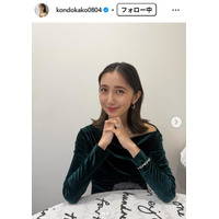 TBS近藤夏子アナ、妊娠8ヶ月でのウエディングドレス姿披露 結婚式ショットに「美しすぎる花嫁」「幸せいっぱい」と反響