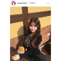 仮面高校生の妹で話題・すなずりかりん、美肩全開オフショルトップス姿に絶賛の声「ビジュ完璧」「天使降臨」