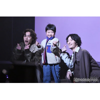 「未来のムスコ」塩野瑛久＆吉村界人、“サプライズキャスト”と登場で手繋ぎランウェイ 会場からは歓声【TBS AKASAKA COLLECTION】