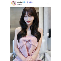 人気YouTuber・Rちゃん、胸元セクシーなネグリジェ姿披露「色気がすごい」「ドキッとした」の声