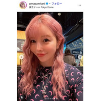 レイザーラモンHGの妻・住谷杏奈、美脚スラリのジャケット×タイツコーデ「大人可愛い」「スタイル抜群」と絶賛の声