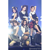 「I-LAND2」から誕生のizna「TGC」初出演 投げキス・ルダハート…可愛らしい自己紹介でファン魅了【TGCあいち・なごや2026】