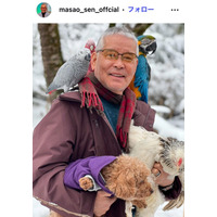 千昌夫、子どもたち＆孫娘顔出し「全員モデル級」「美少女っぷりが半端ない」と反響