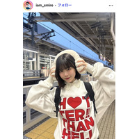 「今日好き」表すみれ、へそピアスのぞくブラックコーデ披露「ギャップすごい」「おしゃれ」の声