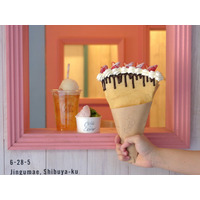 原宿に「クレープとエスプレッソとジェラートと」パリパリ生地＆多彩なフレーバーのデザート体験提供