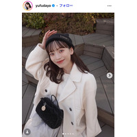 サッカー日本代表・上田綺世選手の美人妻、妊婦用デニムでマタニティコーデ「着こなしが素敵すぎる」「さすが」と反響