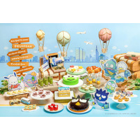 サンリオ“はぴだんぶい”がケーキやマカロンに！コラボスイーツビュッフェ福岡初開催