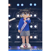 江戸川コナン「関コレ」ステージ降臨 ゲスト声優・横浜流星からサプライズメッセージも「全身全霊で演じさせていただきました」【関コレ2026S/S】