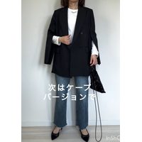 きれいめジャケットのデニム合わせが今っぽい。オンでもオフでも映える春の着こなし【40代の毎日コーデ】