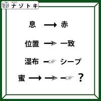 クイズです！「息が赤に、位置が一致に変化」それぞれの矢印の法則から、隠れた言葉を見つけましょう【難易度LV.３・中辛】