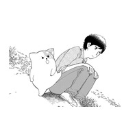 「豪快だな」亡き愛犬はなこを思い出し放心する俺を、きのこいぬは乱暴に慰める【きのこいぬ #12】