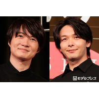 中村倫也、神木隆之介のハプニングをすかさずフォロー「カメラ止めて！」“ドン被り”双子コーデで登壇【君のクイズ】