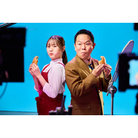「水ダウ」“名探偵津田”コンビのダイアン津田＆森山未唯、CM共演「未唯ちゃんがいたおかげで、かなり温和に撮影できました」