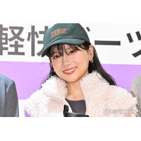 重盛さと美、ミニ丈Tシャツワンピから美脚スラリ「脚が綺麗すぎ」「セクシー」