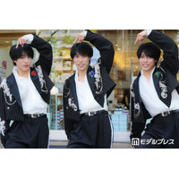 三つ子・佐藤三兄弟、夢は「紅白」出場 メジャーデビュー曲初披露で会場沸かす