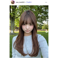 元ばんばんざい流那の妹・莉那（りな）、ニューヘア披露に「小顔が際立ってる」「大人っぽくって新鮮」の声