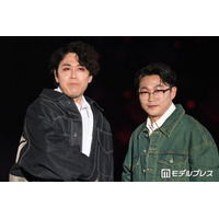 オズワルド、バチバチメイクで「サツコレ」出演 モデルとぶつかる→土下座 小芝居ランウェイ【サツコレ2026S/S】