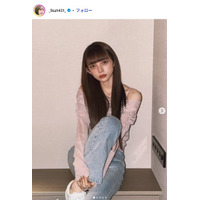広島カープ小園海斗選手の妻・渡辺リサ、白ミニワンピ姿で「小園似とデート」“夫にそっくりな男性”との2ショットに「リアルに間違えた」「ドキッとした」の声
