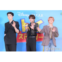 &TEAM MAKI・MAZZEL KAIRYU・aoen雅久、3人でフォトコール降臨 下積み時代の支え語る「1番苦しい時期に…」【トイ・ストーリー５】