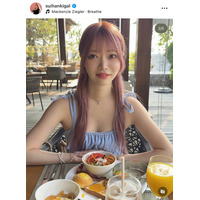 “TikTokで顔バレ”「可愛すぎる」と話題の炊飯器ギャル、結婚発表 前撮りウエディングフォト公開