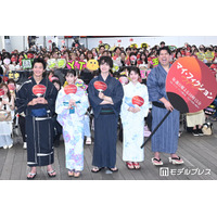 キスマイ玉森裕太・森川葵・宮澤エマら豪華集結 六本木に浴衣姿で登場【マイ・フィクション】