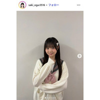 AKB48研究生・大賀彩姫「高身長アイドルの握手会」ファンへの気配り伝わる後ろ姿に反響「脚が長すぎてスタイル抜群」「神対応すぎ」