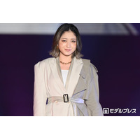 みちょぱ、ウエストマークコートで大人の魅力 第1子出産後二度目のTGCに「光が眩しい」【TGC北九州2026】