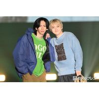 超特急・船津稜雅＆村田祐基、カジュアルコーデでペアランウェイ 顔を見合わせポージング「おさなな良すぎた」「ニコニコ可愛い」【TGC北九州2026】