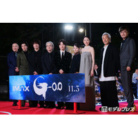 神木隆之介・浜辺美波・山田裕貴ら「ゴジラ-0.0」豪華キャスト集結 “聖地・銀座”高速道路でのイベントに驚き「ゴジラにしかできない」