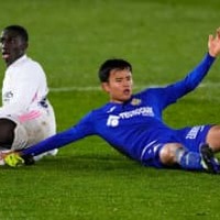 久保建英、レアル戦ベンチ…ヘタフェ監督は「フィジカル向上が必要」