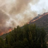 カシージャスが災害ボランティア…大規模山火事の現場で