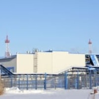 ロシア極東アムール州・スバボードヌイにあるガスプロムの施設＝2019年（共同）